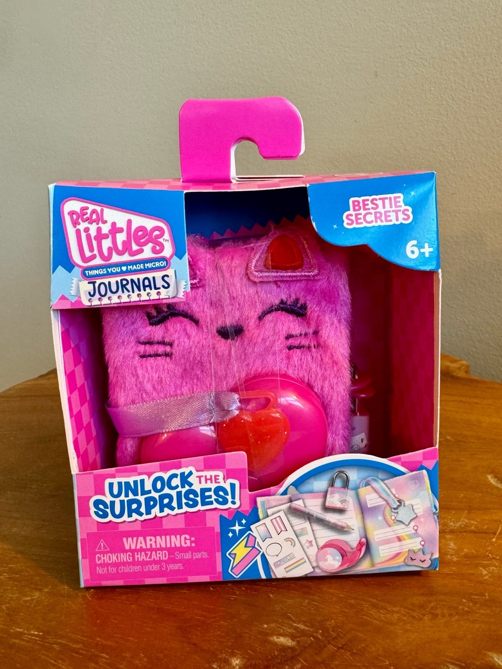 NWT Real Littles Brand Collectible Bestie Secrets Mini Journal Locked Surprises